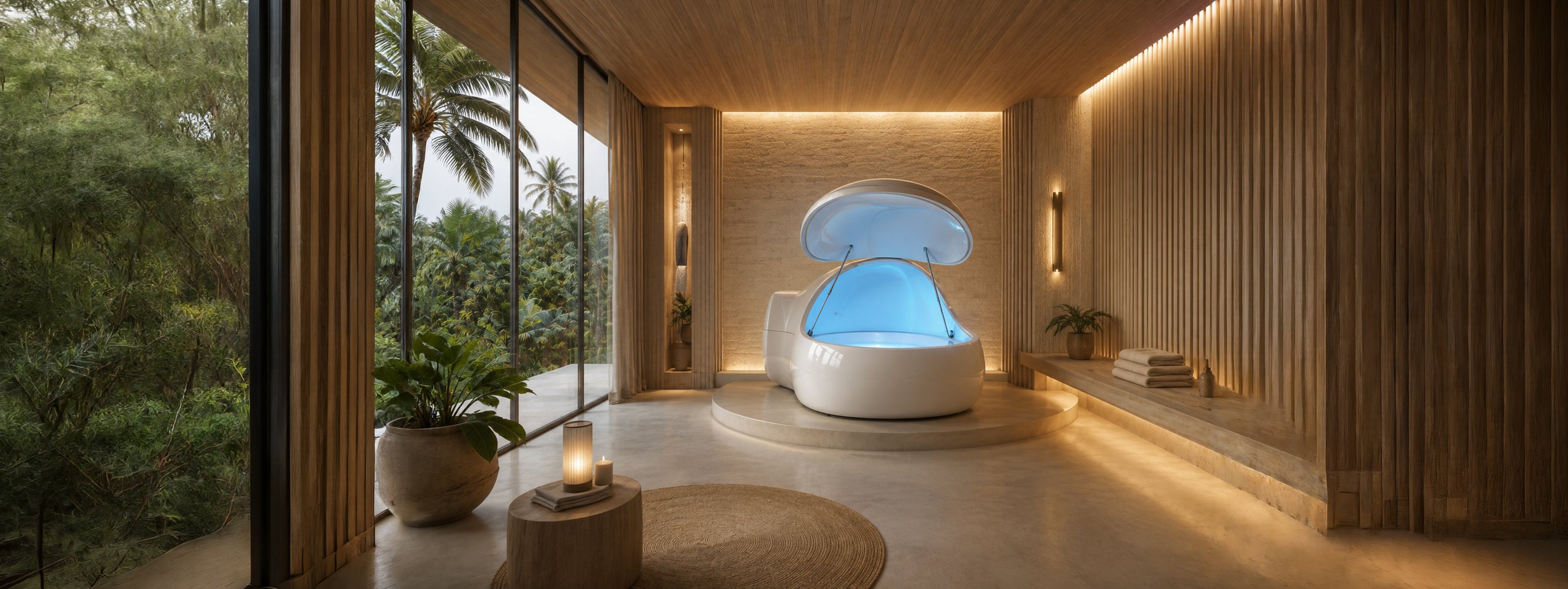 Referencia: cámara de experiencia sensorial con luz y sonido